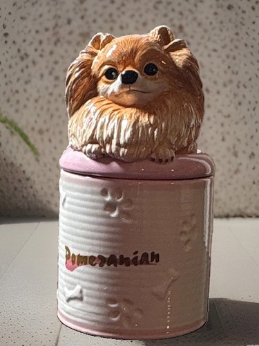 Vintage pomeranian puppy treat - pomeranian,