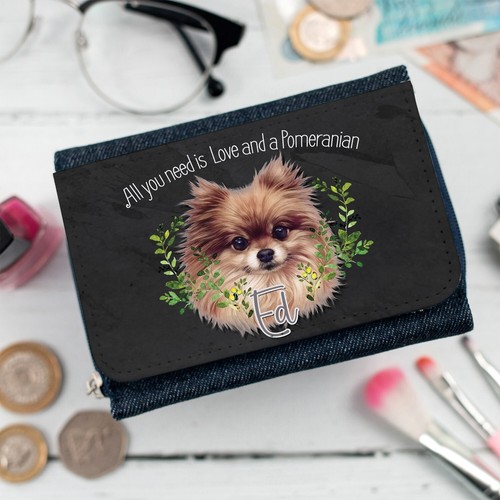 Personalised pomeranian purse - pomeranian,