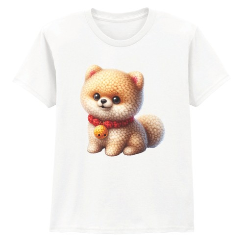Cute fluffy pomeranian kids - fluffy,
