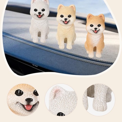 Pomeranian dog figurine - dog,
