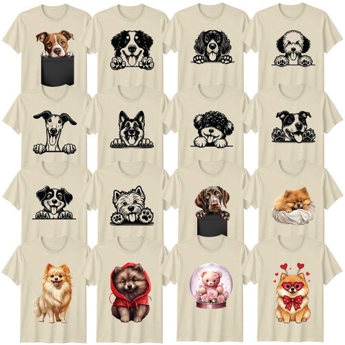 Cute dog adult shirt - cute, pets