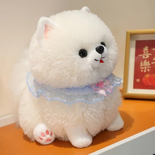 25cm realistic pomeranian dog - realistic,
