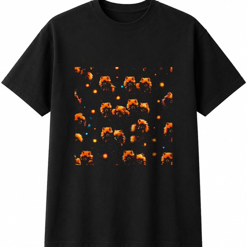 Pomeranian glowing mens - pomeranian,