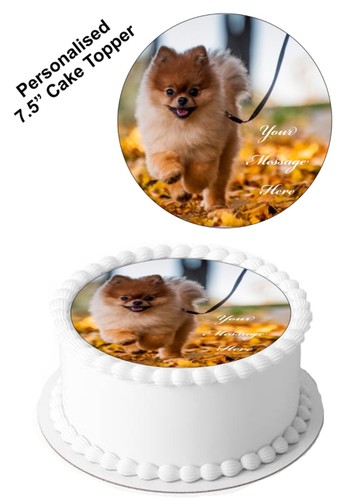 Personalised cake topper - cake,