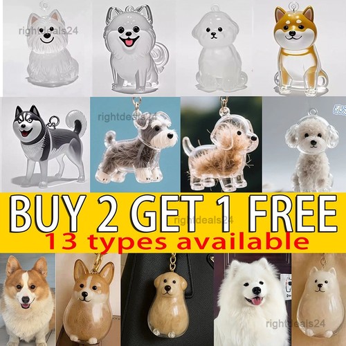 Dog hair storage - hair, keychain