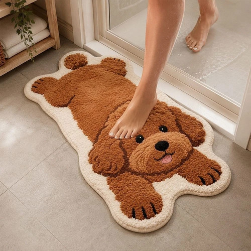 New puppy print - new, rug