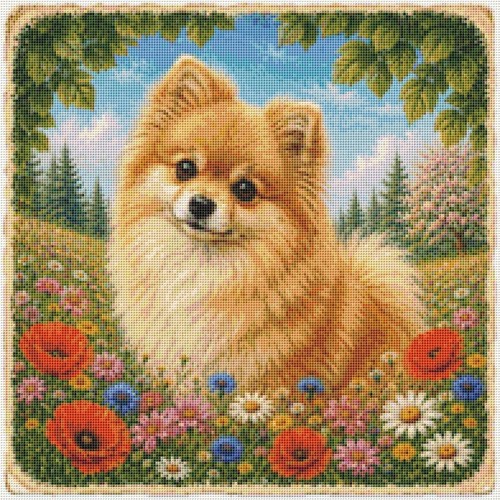 Pomeranian puppy dog - puppy,