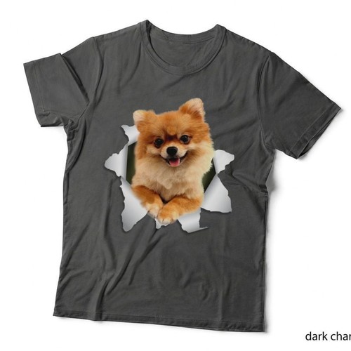 Pomeranian shirt adorable - pomeranian, t-shirt,